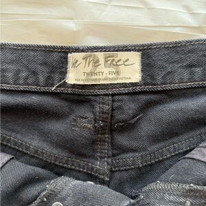 We The‎ Free Charcoal Denim Pants